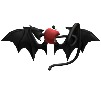 Demon Wings w/ Tail And Apple Roblox item