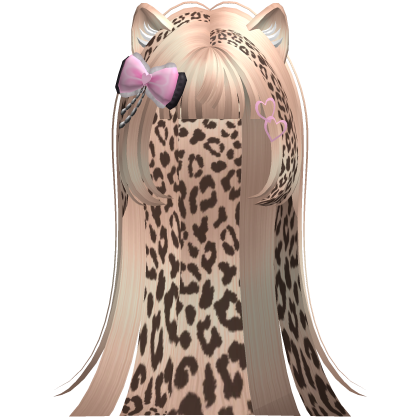 Gyaru Blonde Cute Moe Kitty Cat Hair