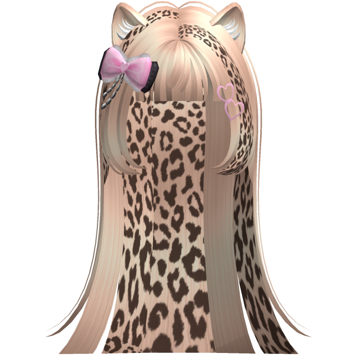 Gyaru Blonde Cute Moe Kitty Cat Hair