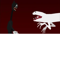 survive cartoon cat and bridge worm icon