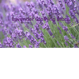 Lavender clothing store