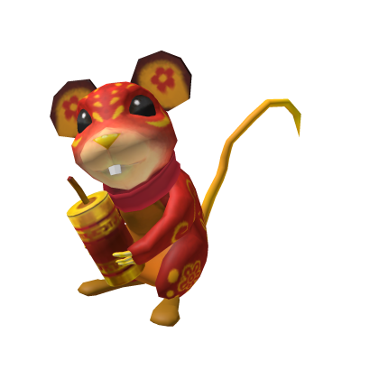 Classic Happy New Year Rat Roblox item