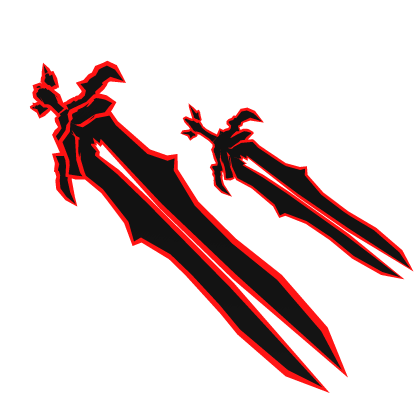 Red Double Cartoony Sword Roblox item
