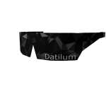 Datilum Black Sparkle Time Clockwork Shades