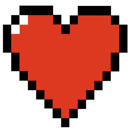 Pixel_heart_icon Roblox decal