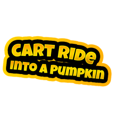 Cart Ride Into A Pumpkin!