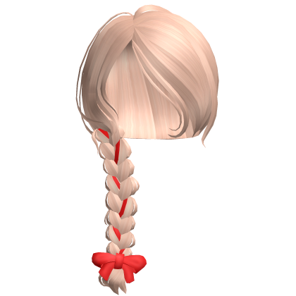Blonde & Red Braid thumbnail