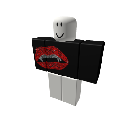 Red Fang vampire lips haloween dracula diamond