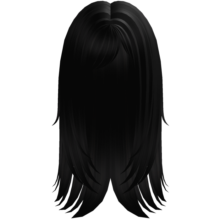 Long Gothic Horror Fatal frame Hair in Black 𖹭 .ᐟ