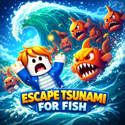 Escape Tsunami For Fish