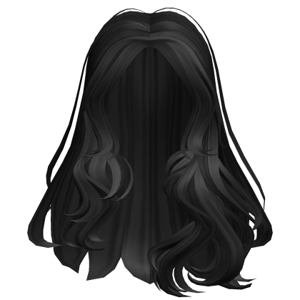 Long Wavy Angel Hair (Black) Roblox item