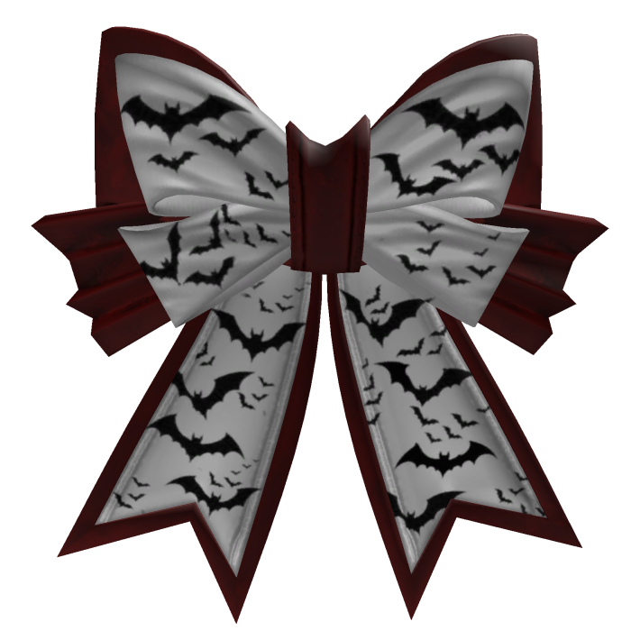 Halloween bow [Red/White]