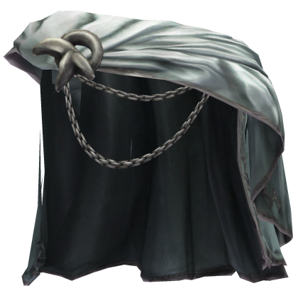 Silver Chained Shoulder Cape (Left) Roblox item