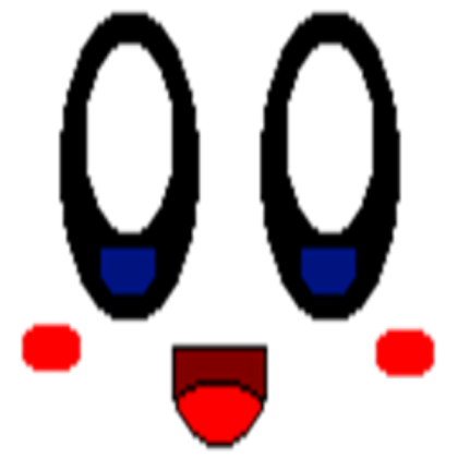 Kirby Face Roblox decal