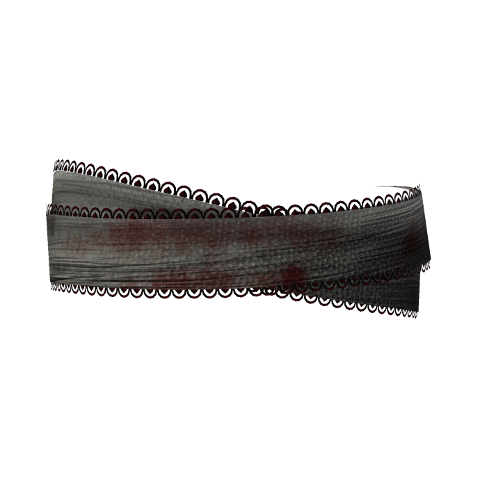 Bloody Lace Face Bandages - Hollow Bunny