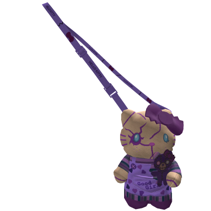 Kitty Halloween Crossbody bag 3.0 Purple Roblox item