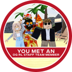 You met a Roblox Live Staff Member!