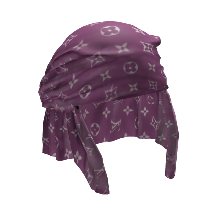 Monogram Head Wrap (Pink)