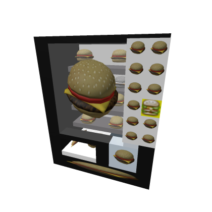 Vending Machine cheezburger only