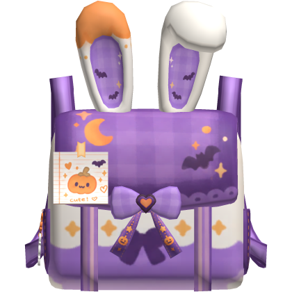 Halloween Cute Bunny Backpack
