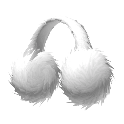 White Fluffy Ear Muffs