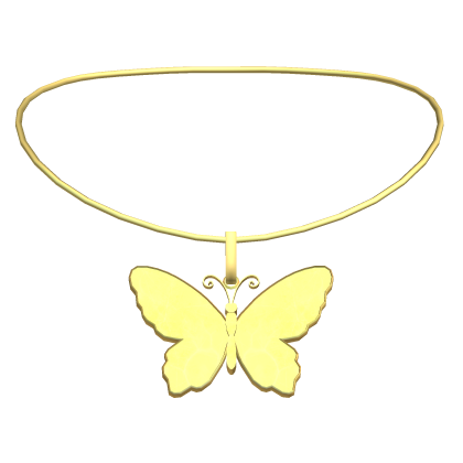 Butterfly Necklace 3.0 Female Gold thumbnail