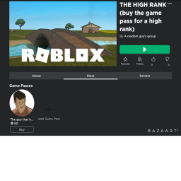 THE HIGH RANK (buy the game pass for a high rank)