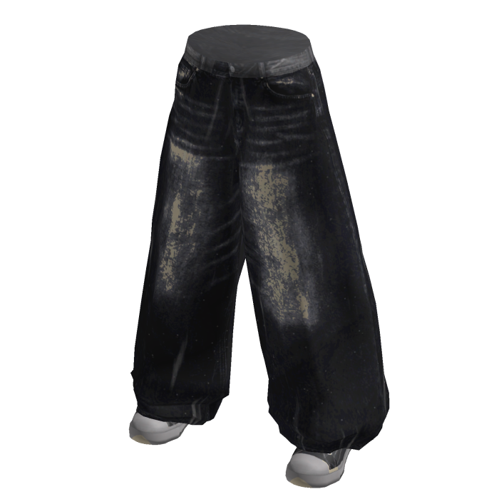 Ashy Black Jeans