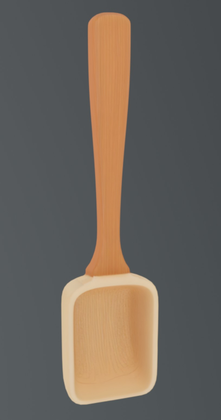 Wooden Scoop preview 1