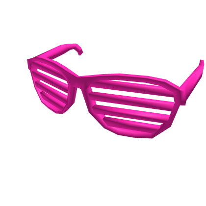 Neon Pink Shutter Shades