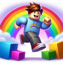 Rainbow Run Obby