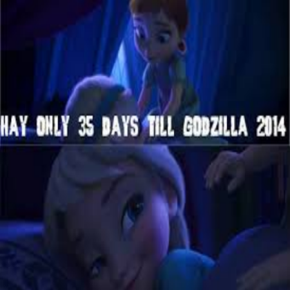 Frozen/Godzilla 2014 Meme Roblox decal