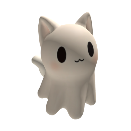 Ghost Cat Shoulder Buddy Roblox item