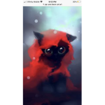 Black cat art