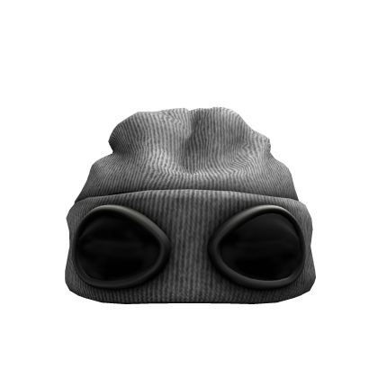 CP Company White Knit Beanie