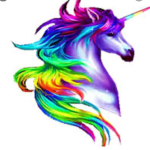 Rainbow unicorn fun army