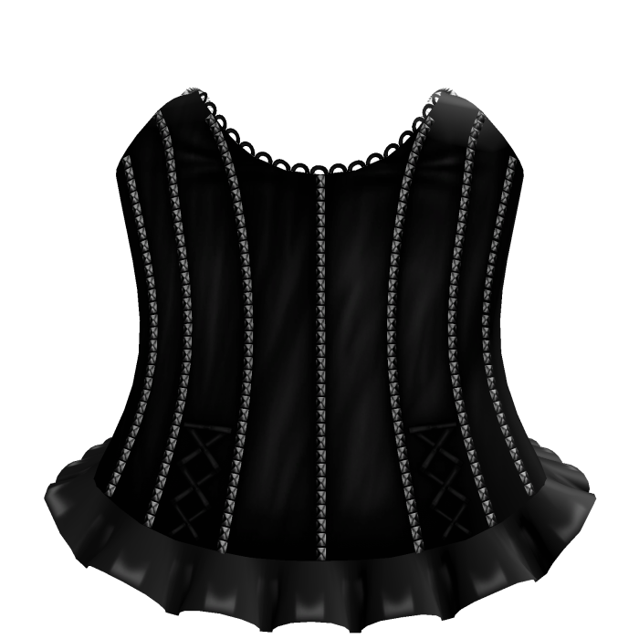laced black  goth emo stud dress
