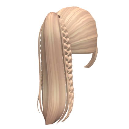 Blissful Ponytail with Braid (blonde) Roblox item