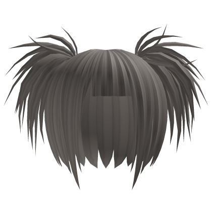 Spiky Twintails Ash Brown Roblox item