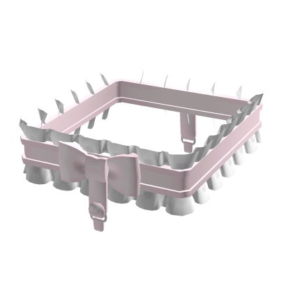 ♡ : cute frilly pink thigh garter belt thumbnail