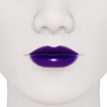Purple Lipstick LipGloss Lips
