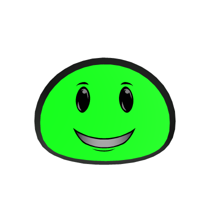 GREEN Winning Slime - Infectious Smile Roblox item