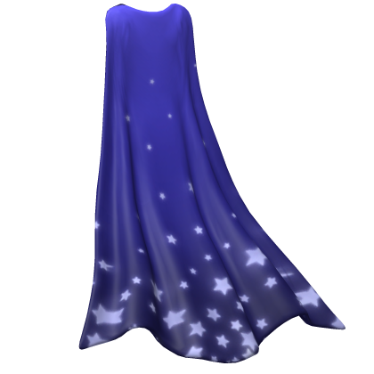 Midnight Starfall Cape - Star Galaxy Cape Roblox item