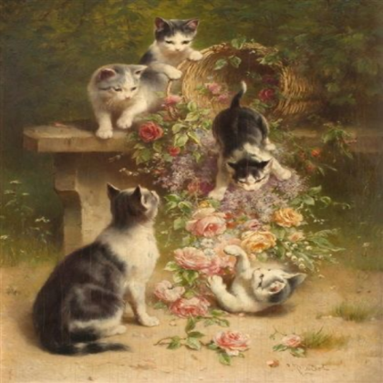 kimi's painting collection - kittens I Roblox decal