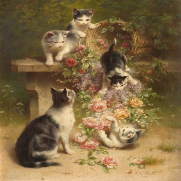 kimi's painting collection - kittens I Roblox decal