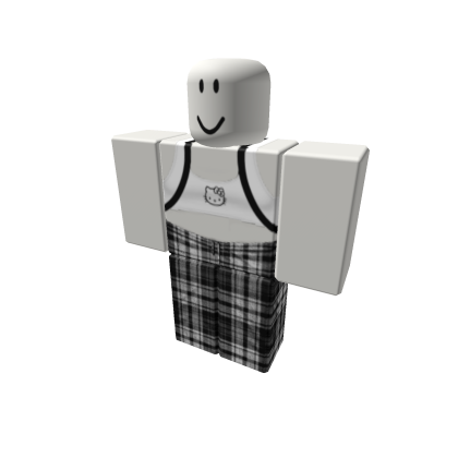 grey plaid pjs da hood streetwear y2k emo cute