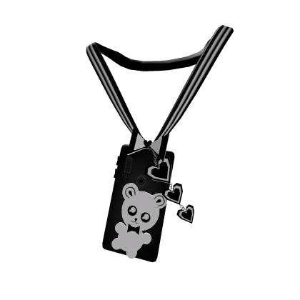B&W Bear Phone Case Roblox item