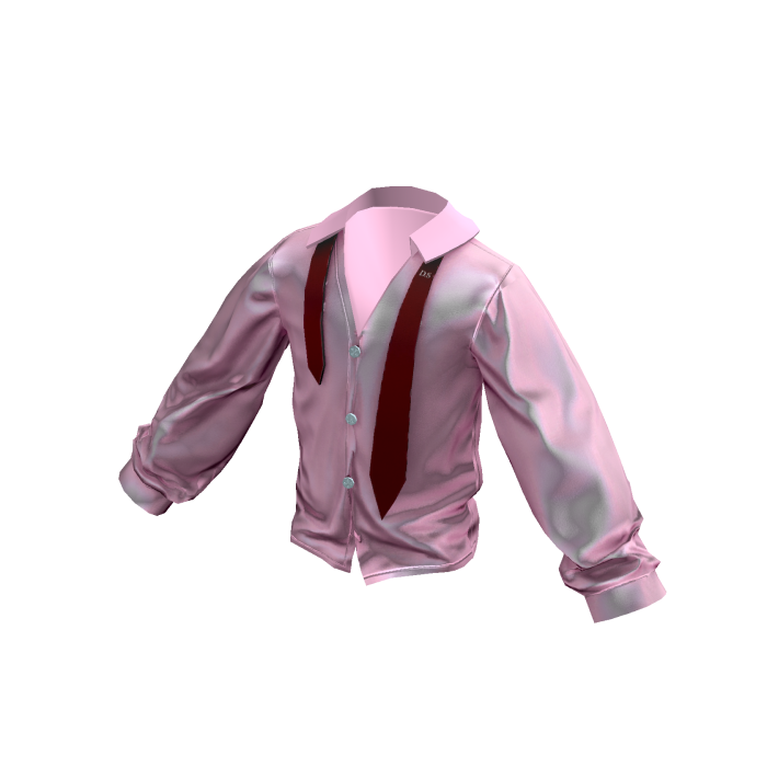 Casual Tie Shirt(Pink)