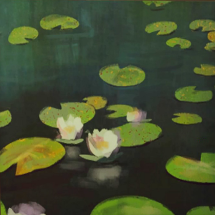 Fallout 4 Lily Pads Painting Roblox decal