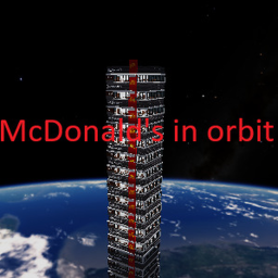 McDonald's in orbit